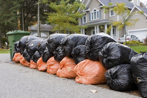 Equipment used for garden waste removal in Forest Gate