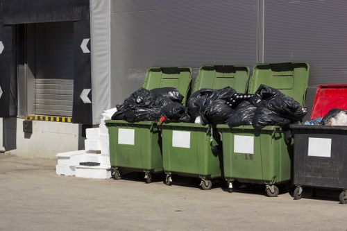 Various sizes of builders skips available for hire