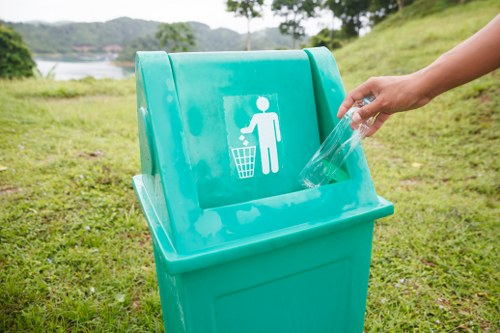 Community members engaging in local recycling initiatives in Forest Gate.